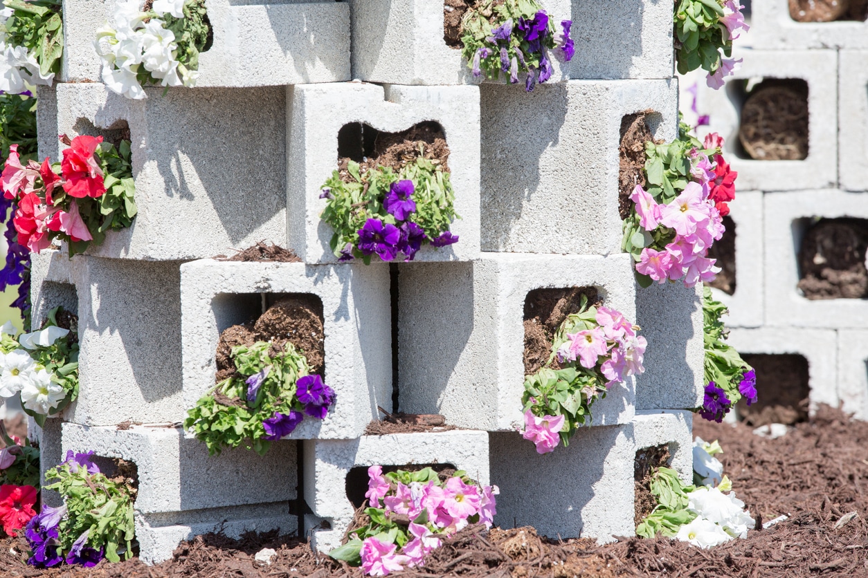 Landscaping Ideas With Cinder Blocks