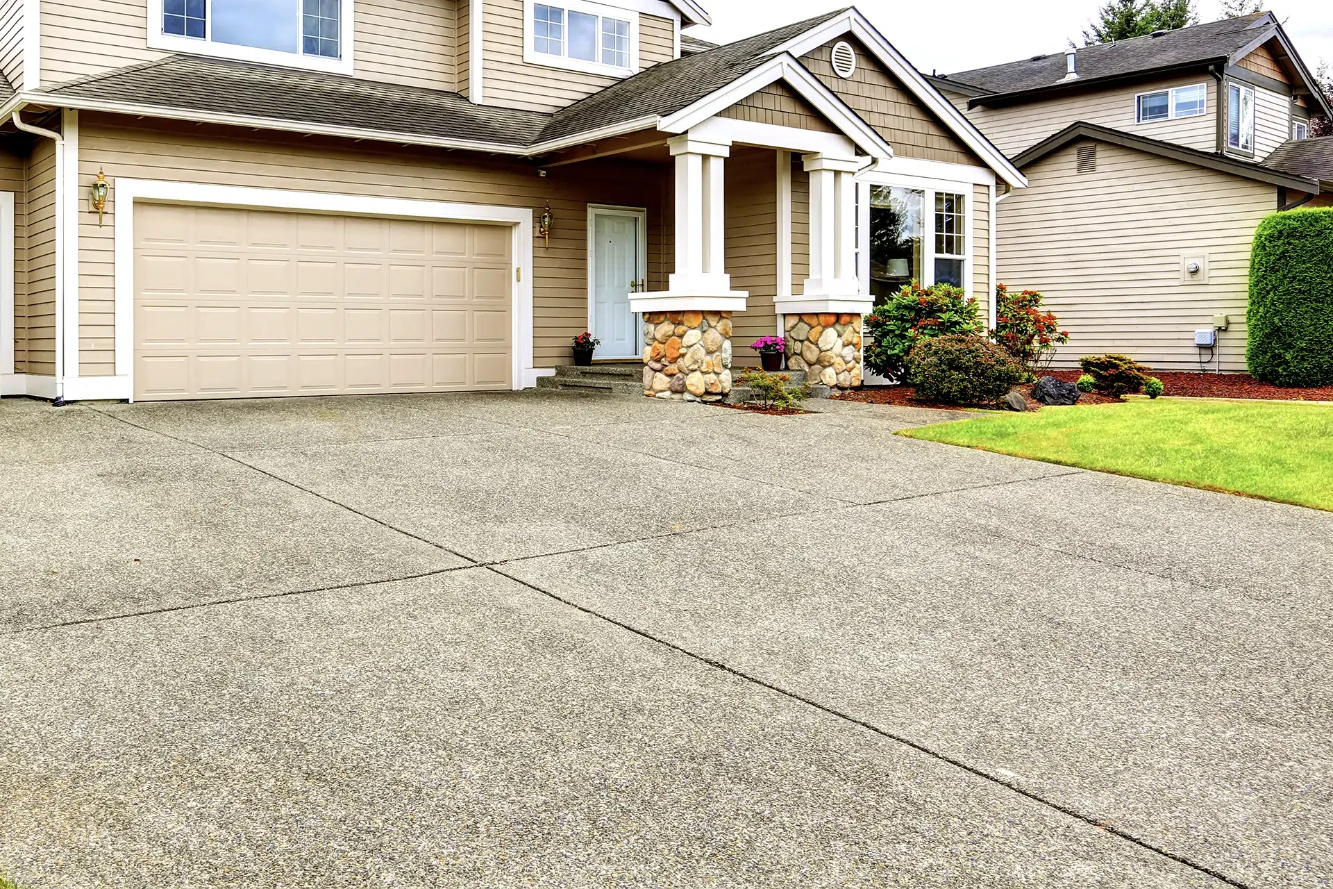 concrete driveway calgary